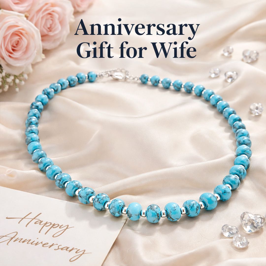 Turquoise Beaded Necklace